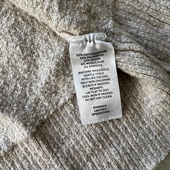 bp from Nordstrom Tan Open Cardigan Sz M EUC - Picture 5 of 7
